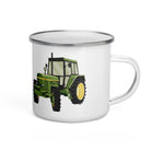 The Tractors Mugs Store John Deere 3130 Enamel Mug Quality Farmers Merch