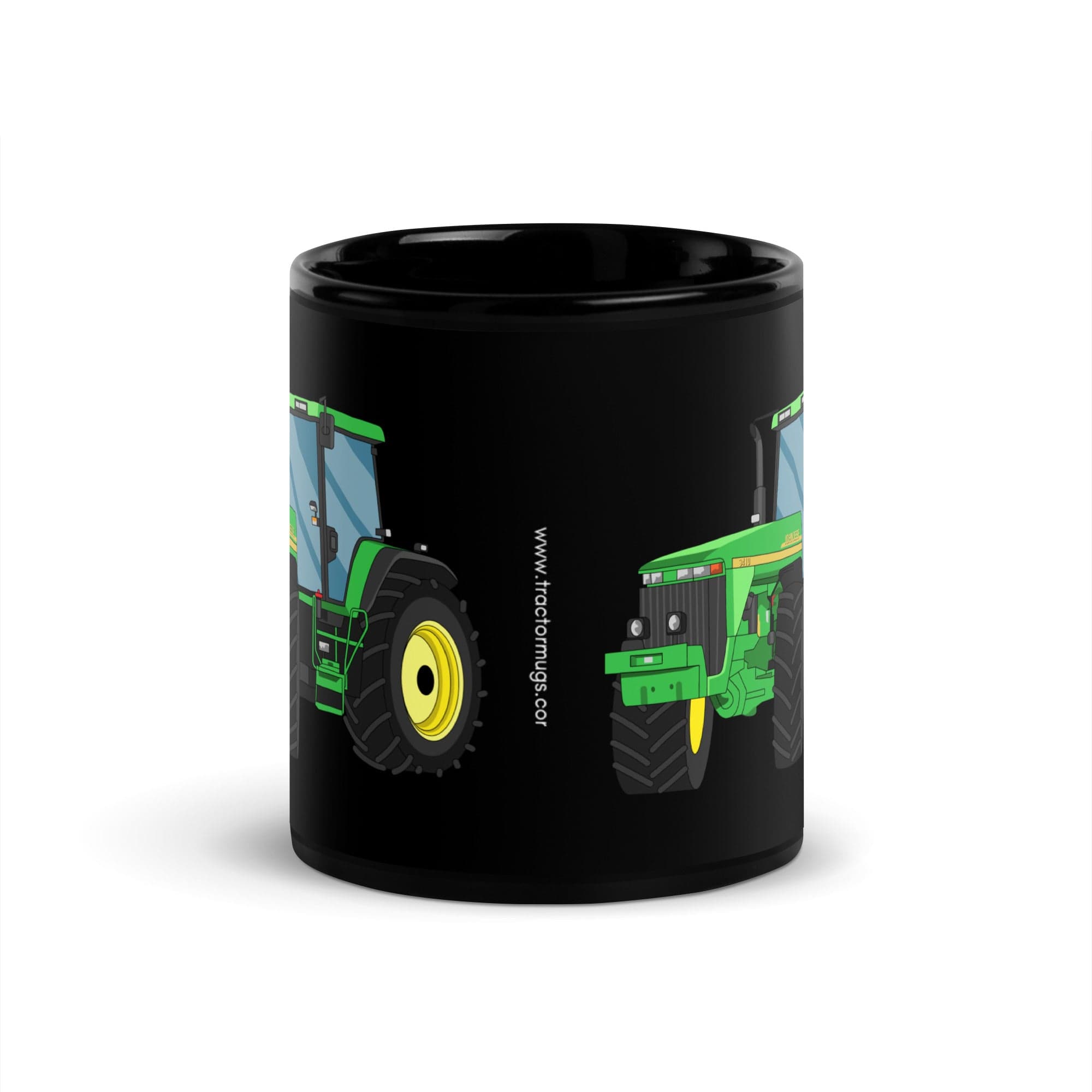 The Tractors Mugs Store John Deere 3410 Black Glossy Mug Quality Farmers Merch