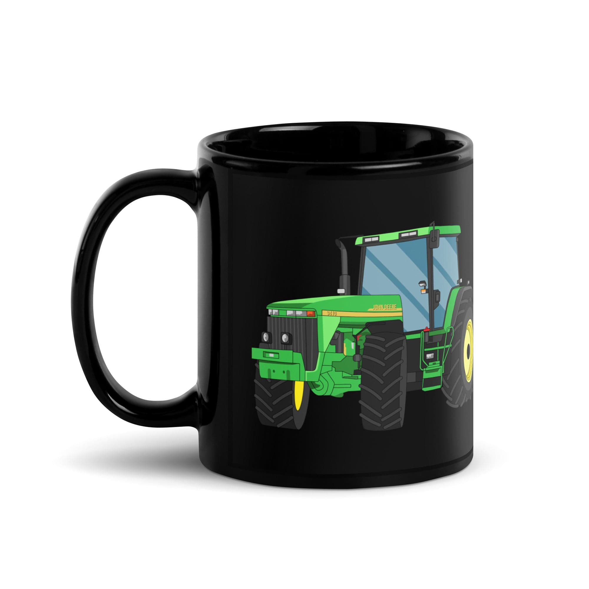 The Tractors Mugs Store John Deere 3410 Black Glossy Mug Quality Farmers Merch