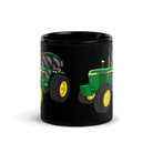 The Tractors Mugs Store John Deere 4240 | Black Glossy Mug Quality Farmers Merch