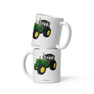 The Tractors Mugs Store John Deere 4240 | White glossy mug Quality Farmers Merch