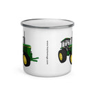 The Tractors Mugs Store John Deere 4440 4WD | Enamel Mug Quality Farmers Merch