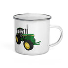 The Tractors Mugs Store John Deere 4440 4WD | Enamel Mug Quality Farmers Merch