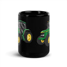 The Tractors Mugs Store John Deere 6800 | Black Glossy Mug Quality Farmers Merch