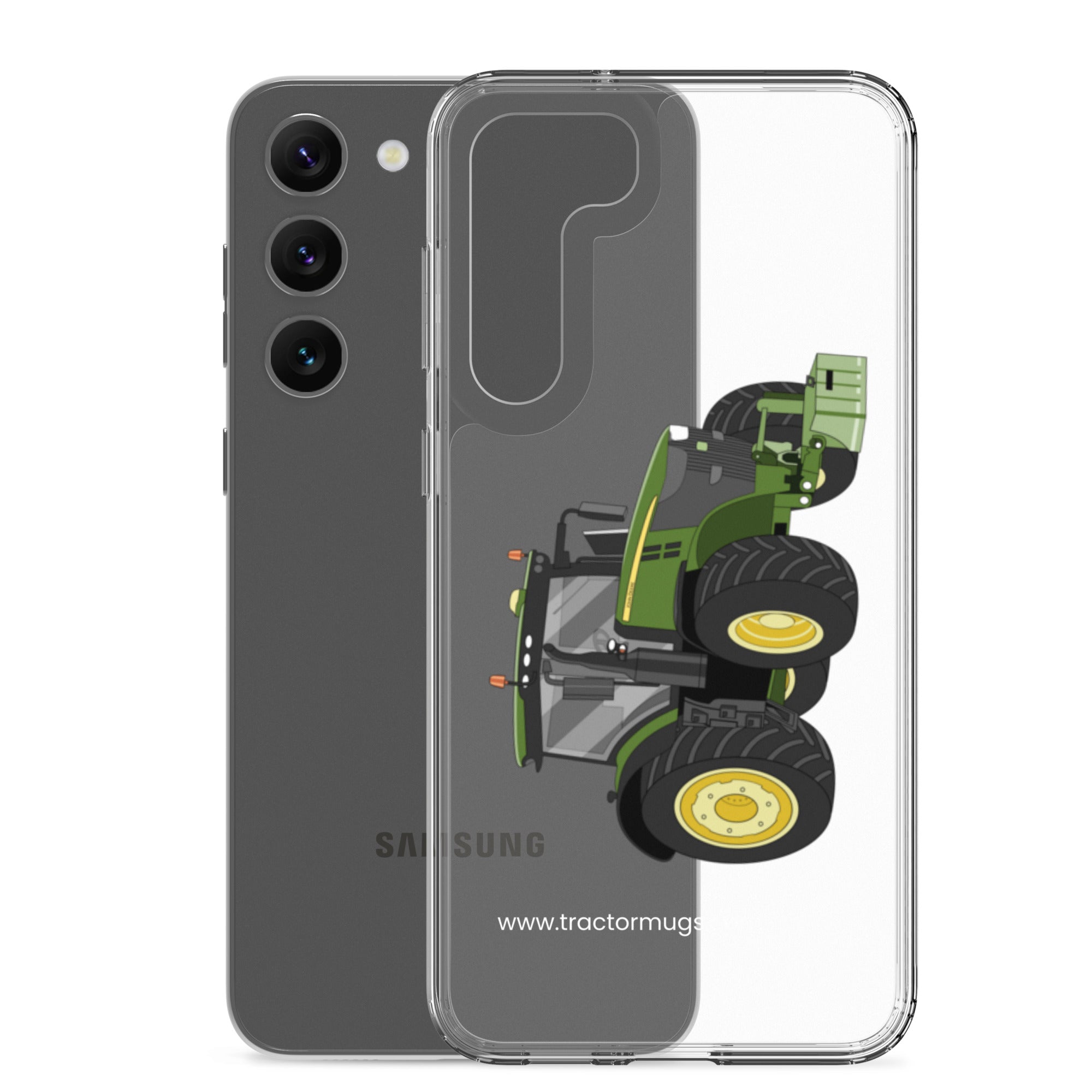 The Tractors Mugs Store John Deere 7310R Clear Case for Samsung® Quality Farmers Merch