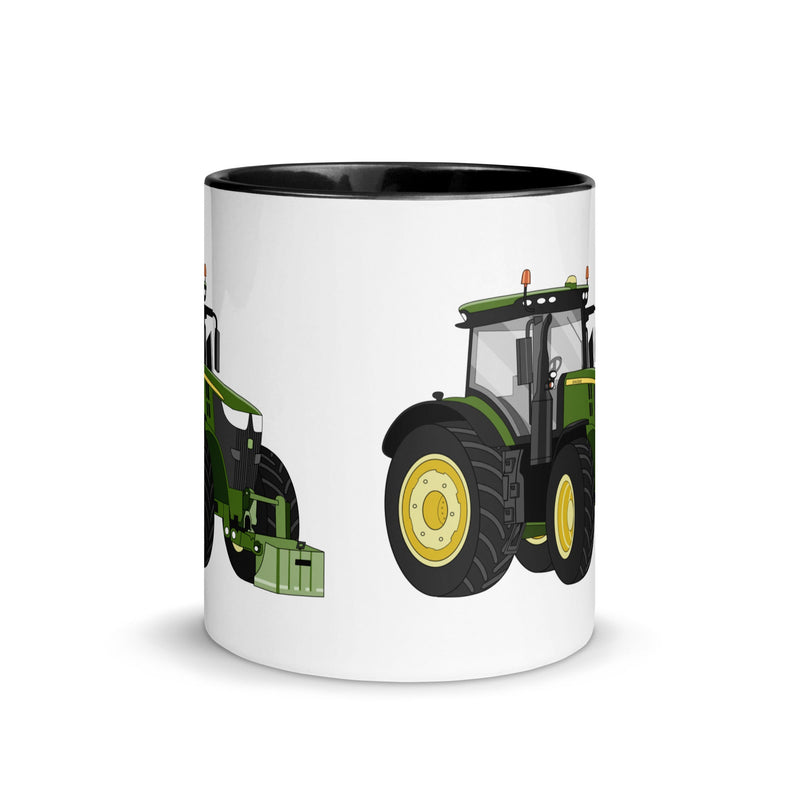The Tractors Mugs Store John Deere 7310R Mug with Color Inside Quality Farmers Merch
