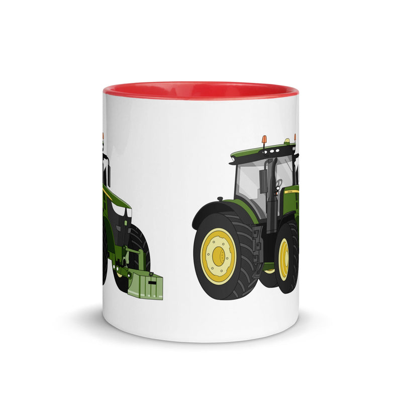 The Tractors Mugs Store John Deere 7310R Mug with Color Inside Quality Farmers Merch