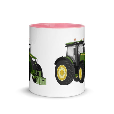 The Tractors Mugs Store John Deere 7310R Mug with Color Inside Quality Farmers Merch