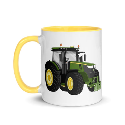 The Tractors Mugs Store John Deere 7310R Mug with Color Inside Quality Farmers Merch