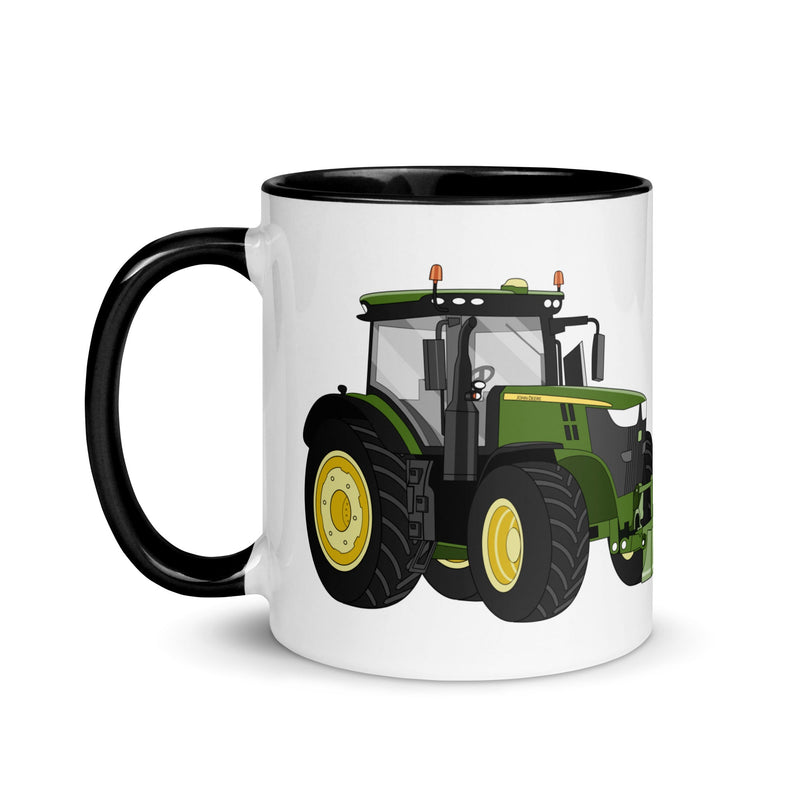 The Tractors Mugs Store John Deere 7310R Mug with Color Inside Quality Farmers Merch