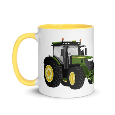 The Tractors Mugs Store John Deere 7310R Mug with Color Inside Quality Farmers Merch