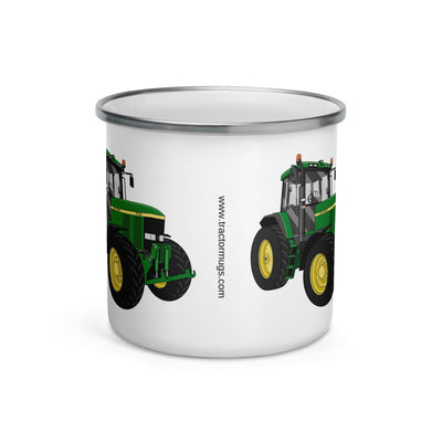 The Tractors Mugs Store John Deere 7710 Enamel Mug Quality Farmers Merch