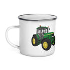 The Tractors Mugs Store John Deere 7710 Enamel Mug Quality Farmers Merch