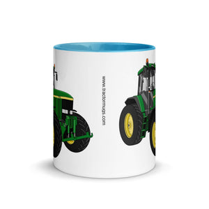 The Tractors Mugs Store John Deere 7710 Mug with Color Inside Quality Farmers Merch