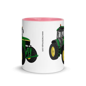 The Tractors Mugs Store John Deere 7710 Mug with Color Inside Quality Farmers Merch