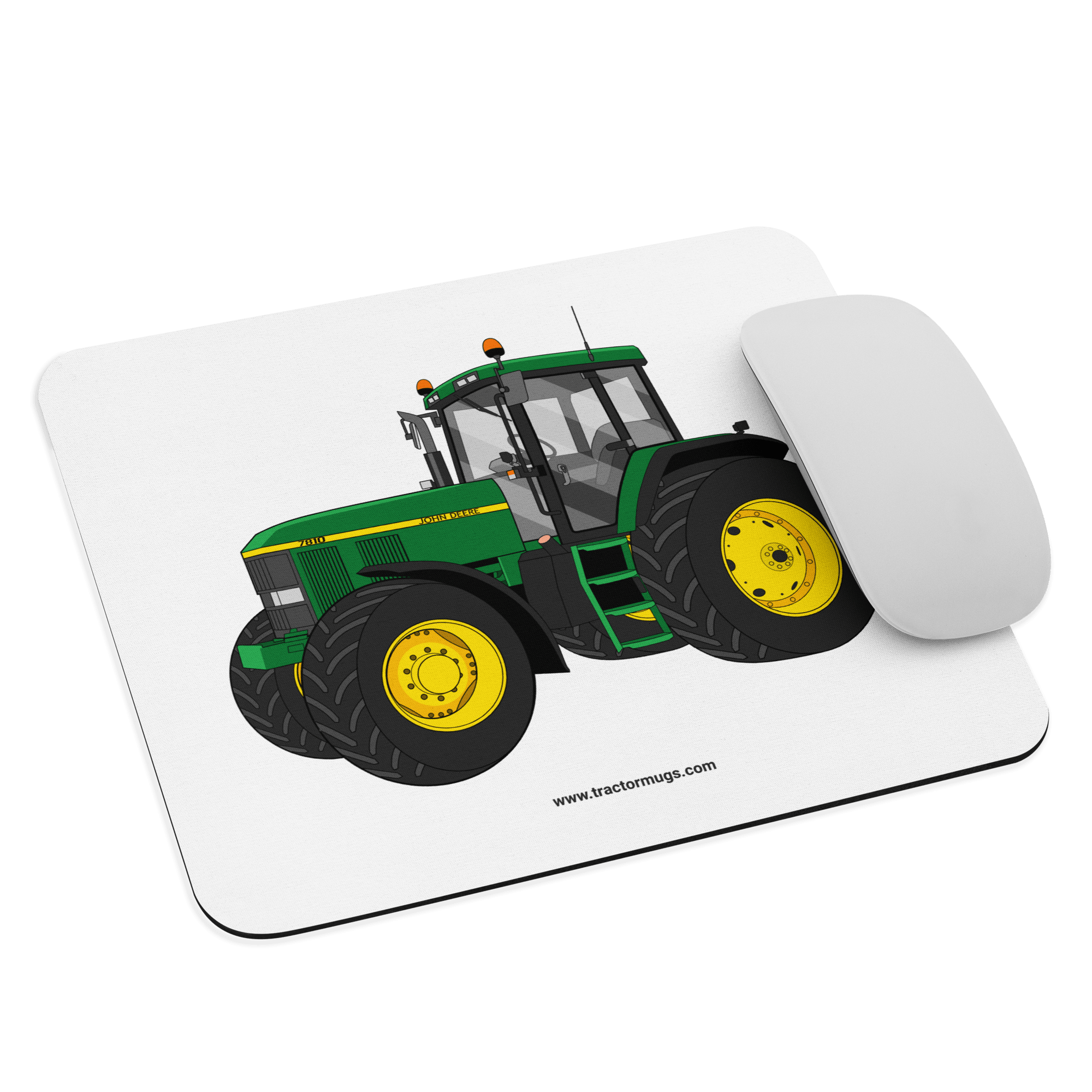 The Tractors Mugs Store John Deere 7810 Mouse pad Quality Farmers Merch