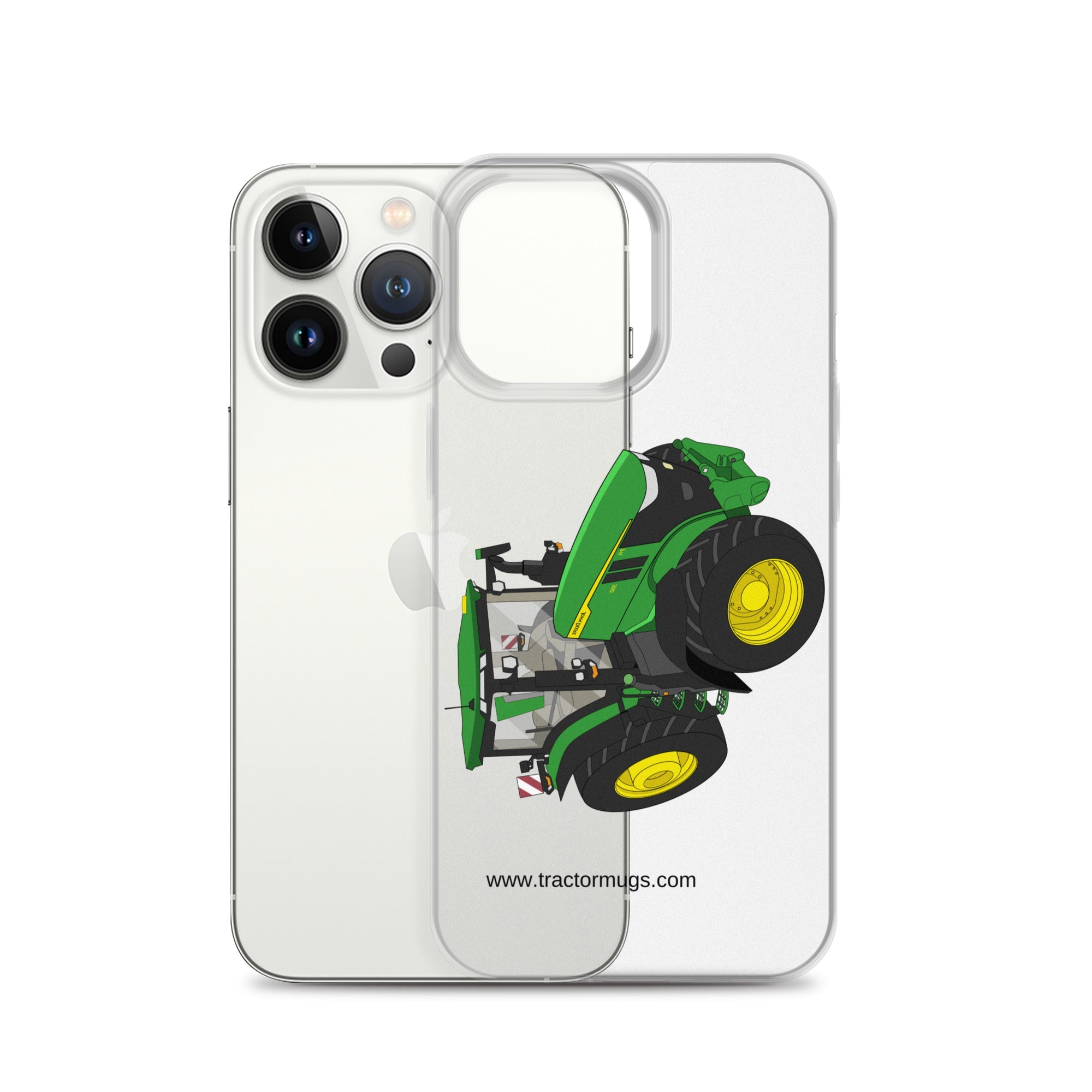 The Tractors Mugs Store John Deere 7R 350 auto powr Clear Case for iPhone® Quality Farmers Merch