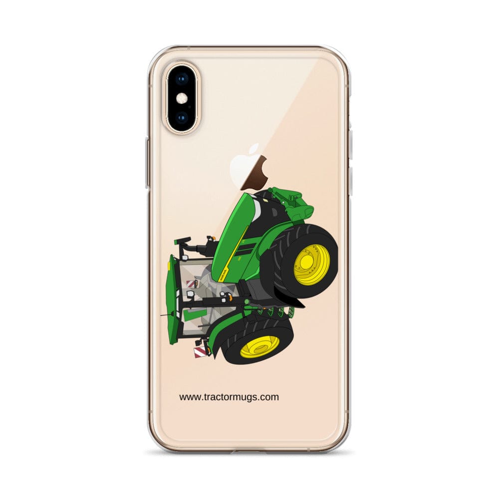 The Tractors Mugs Store John Deere 7R 350 auto powr Clear Case for iPhone® Quality Farmers Merch