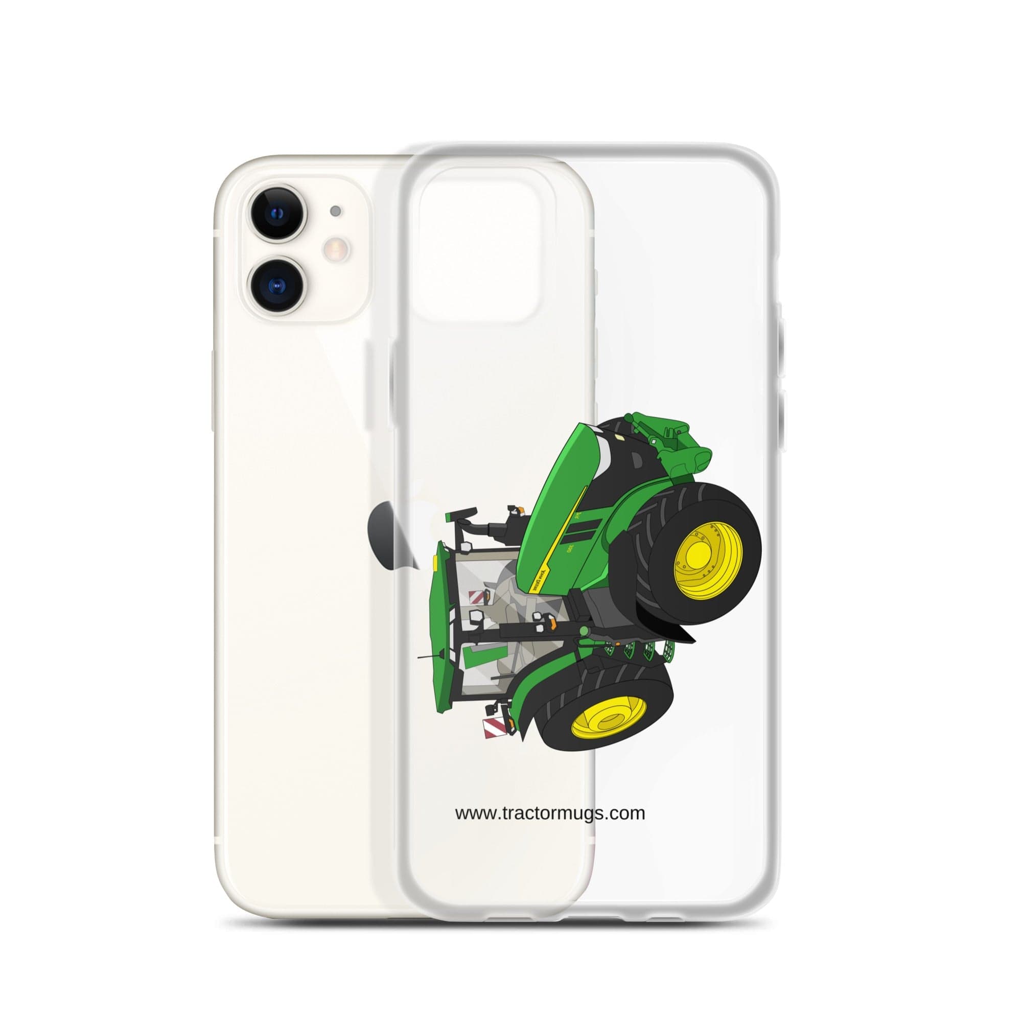 The Tractors Mugs Store John Deere 7R 350 auto powr Clear Case for iPhone® Quality Farmers Merch