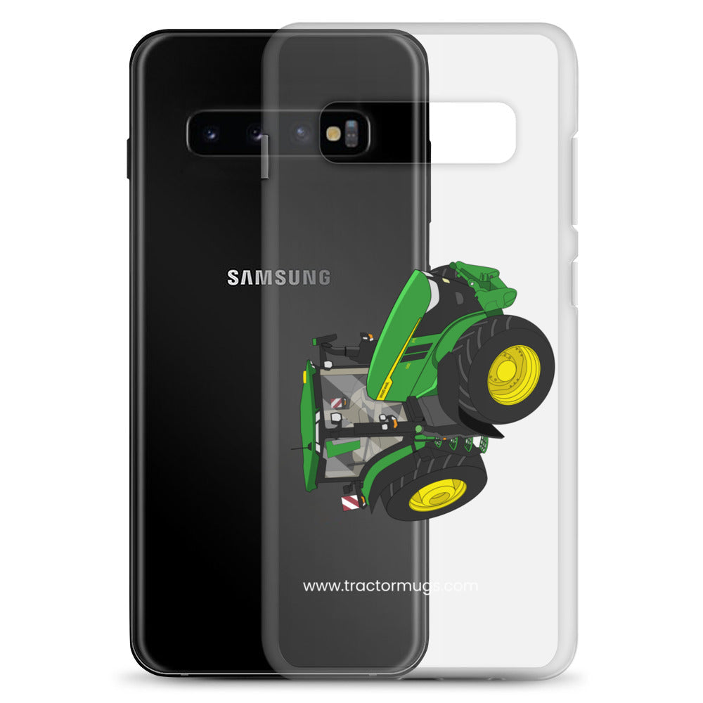 The Tractors Mugs Store John Deere 7R 350 auto powr Clear Case for Samsung® Quality Farmers Merch