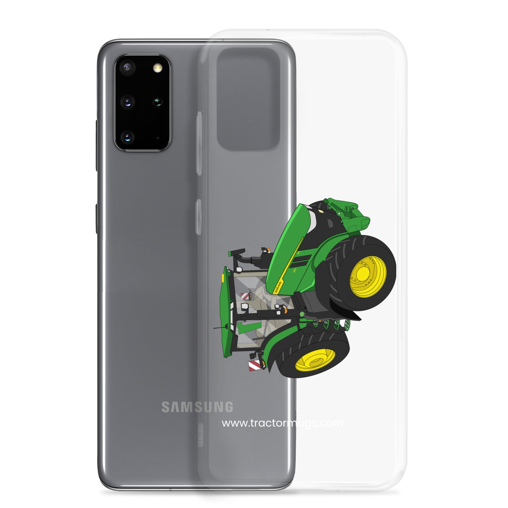 The Tractors Mugs Store John Deere 7R 350 auto powr Clear Case for Samsung® Quality Farmers Merch