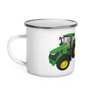 The Tractors Mugs Store John Deere 7R 350 auto powr Enamel Mug Quality Farmers Merch