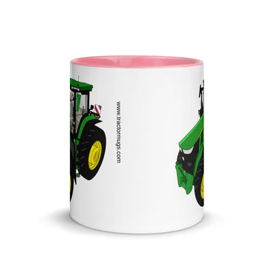 The Tractors Mugs Store John Deere 7R 350 auto powr Mug with Color Inside Quality Farmers Merch