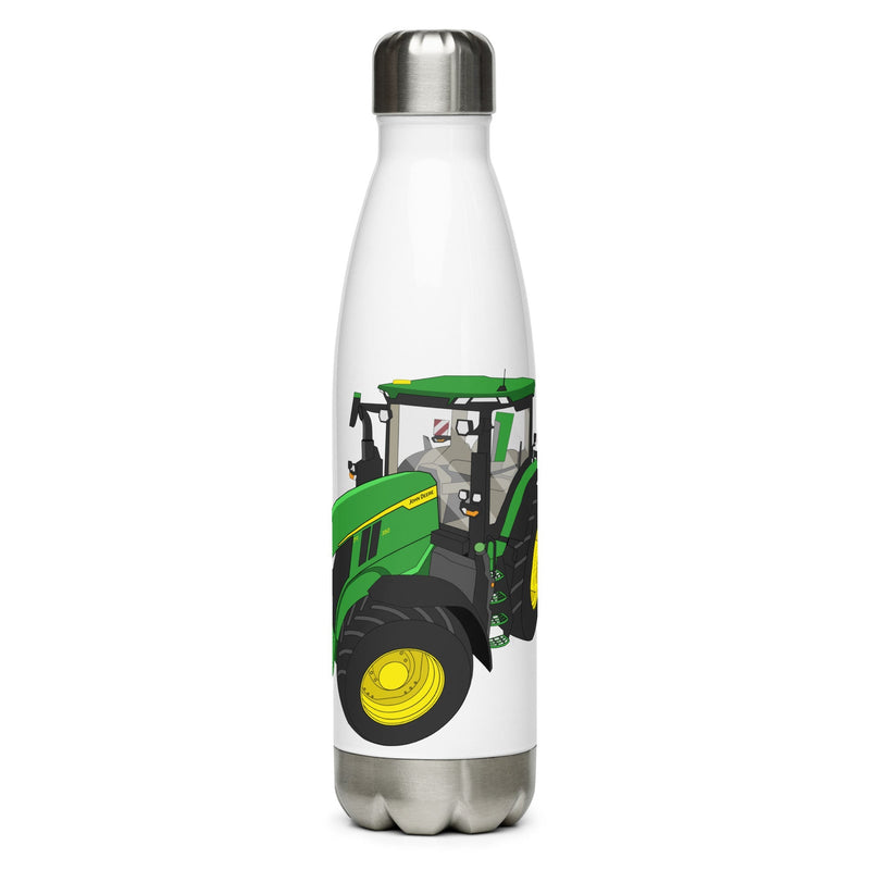 The Tractors Mugs Store John Deere 7R 350 auto powr Stainless steel water bottle Quality Farmers Merch