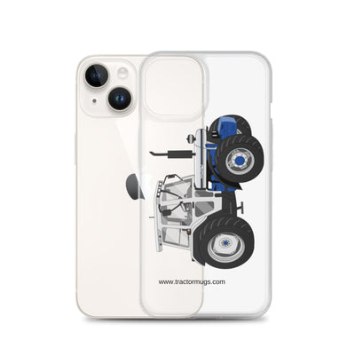 The Tractors Mugs Store Jubilee Edition Silver Tractor Clear Case for iPhone® Quality Farmers Merch