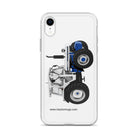 The Tractors Mugs Store Ford 7810 Jubilee Edition SilverTractor Clear Case for iPhone® Quality Farmers Merch