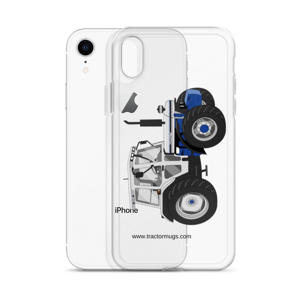 The Tractors Mugs Store Ford 7810 Jubilee Edition SilverTractor Clear Case for iPhone® Quality Farmers Merch