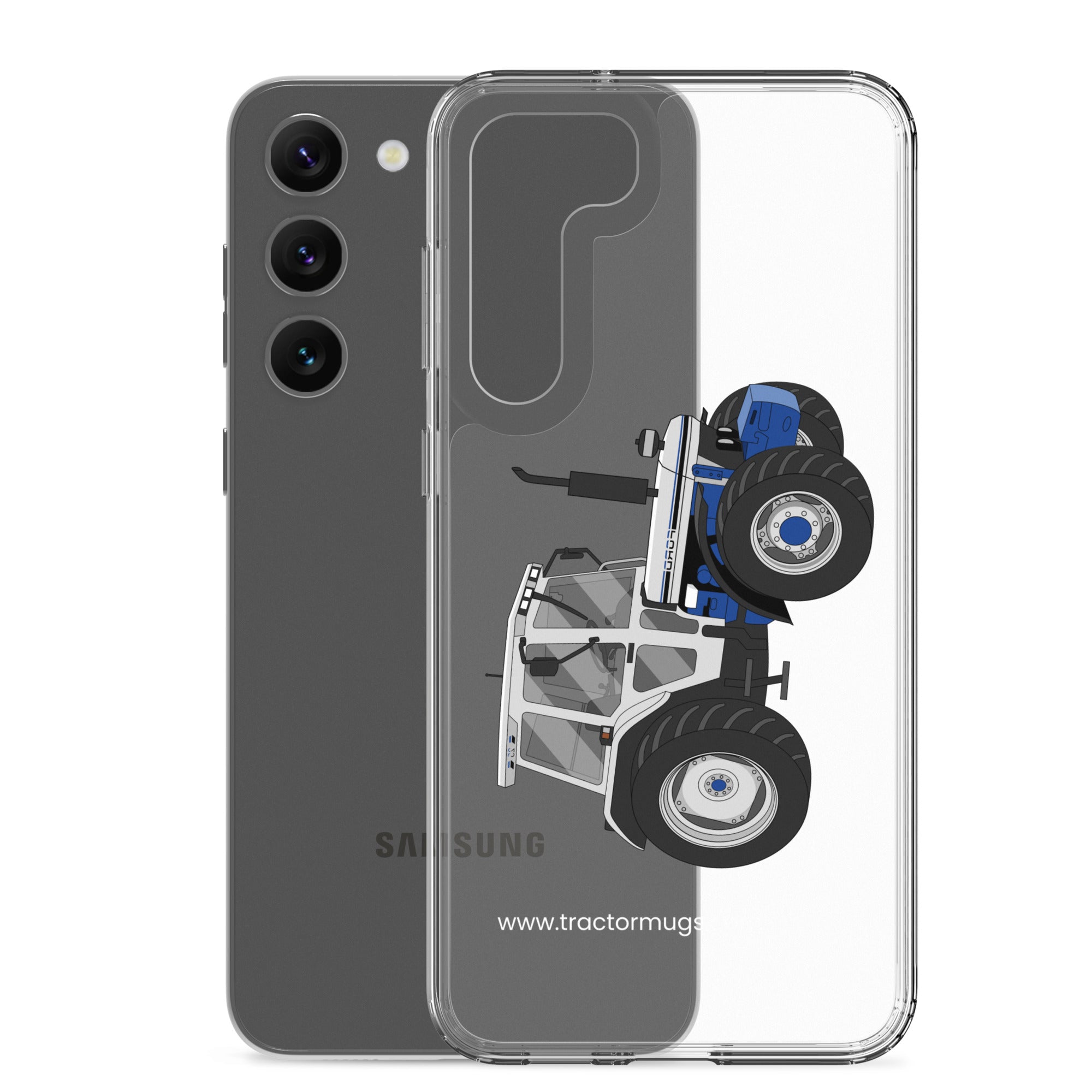 The Tractors Mugs Store Ford 7810 Jubilee Edition SilverTractor Clear Case for Samsung® Quality Farmers Merch