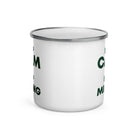 The Tractors Mugs Store KEEP CALM and KEEP MILKING Enamel Mug Quality Farmers Merch