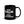The Tractors Mugs Store KEEP CALM and STAY PLOUGHING Black Glossy Mug Quality Farmers Merch