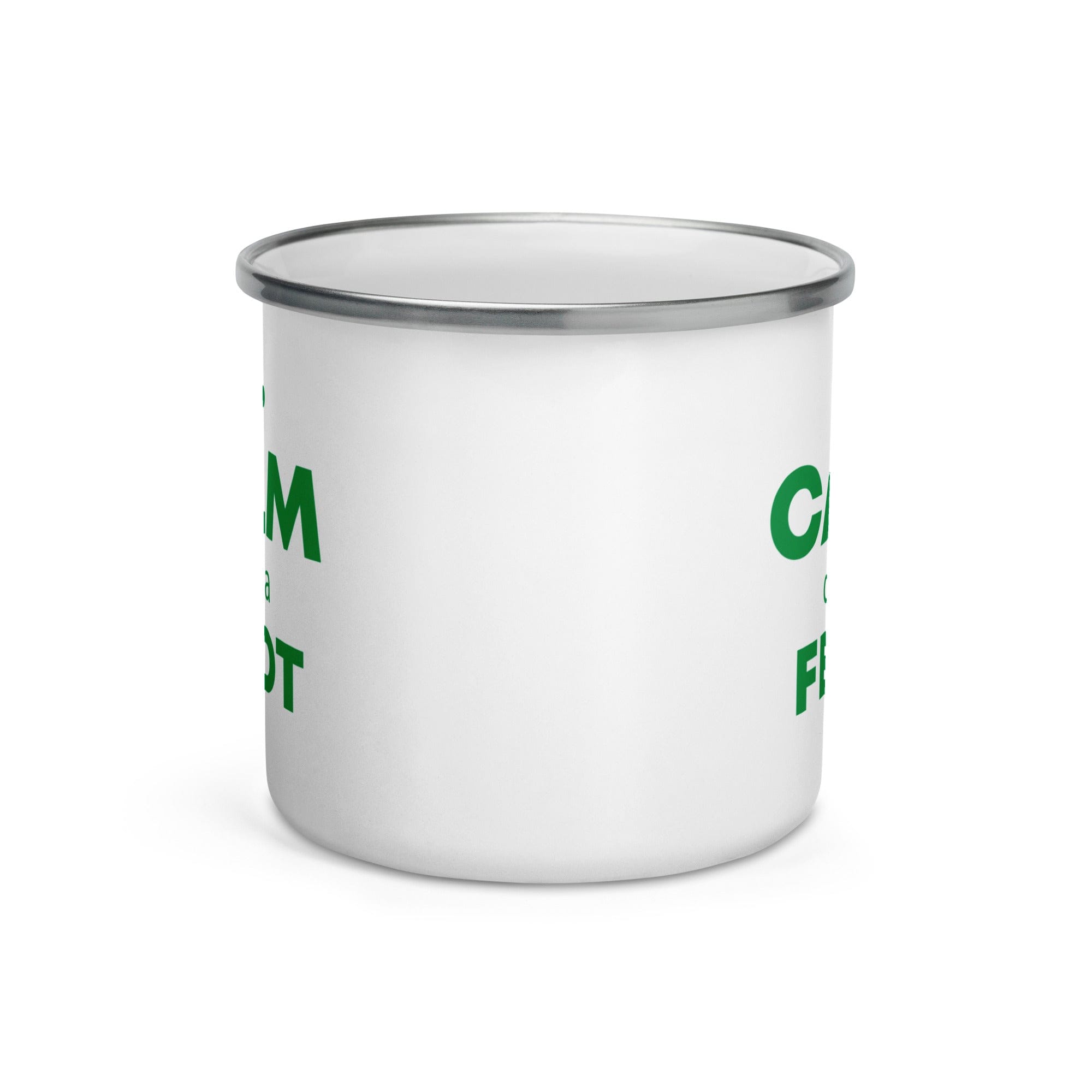 The Tractors Mugs Store KEEP CALM drive a FENDT Enamel Mug Quality Farmers Merch