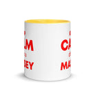 The Tractors Mugs Store KEEP CALM drive a MASSEY Mug with Color Inside Quality Farmers Merch