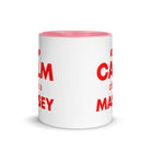 The Tractors Mugs Store KEEP CALM drive a MASSEY Mug with Color Inside Quality Farmers Merch