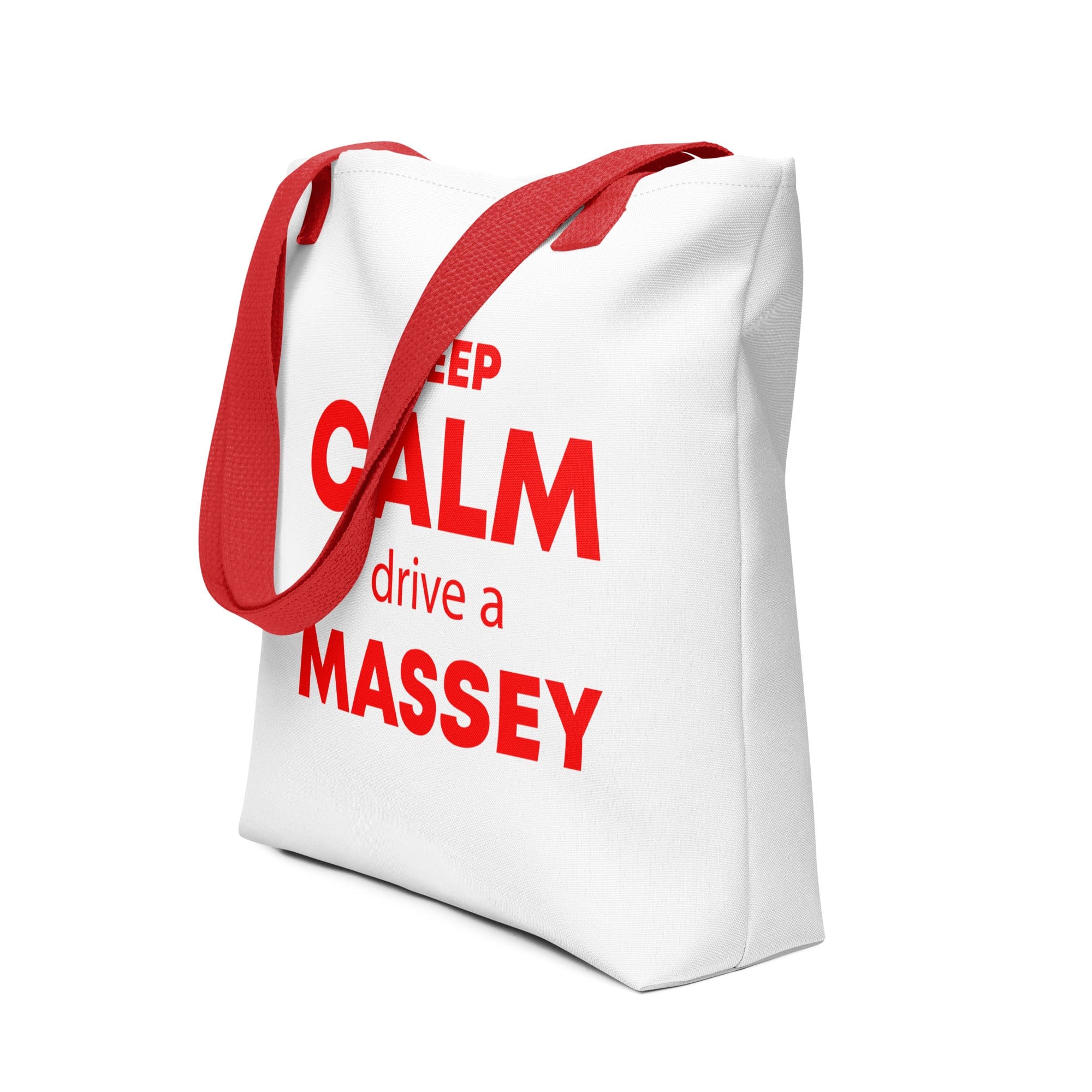 The Tractors Mugs Store Keep Calm Drive a Massey Tote bag Quality Farmers Merch