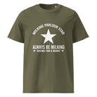 The Tractors Mugs Store Khaki / S Milking Parlour Star Unisex organic cotton t-shirt Quality Farmers Merch