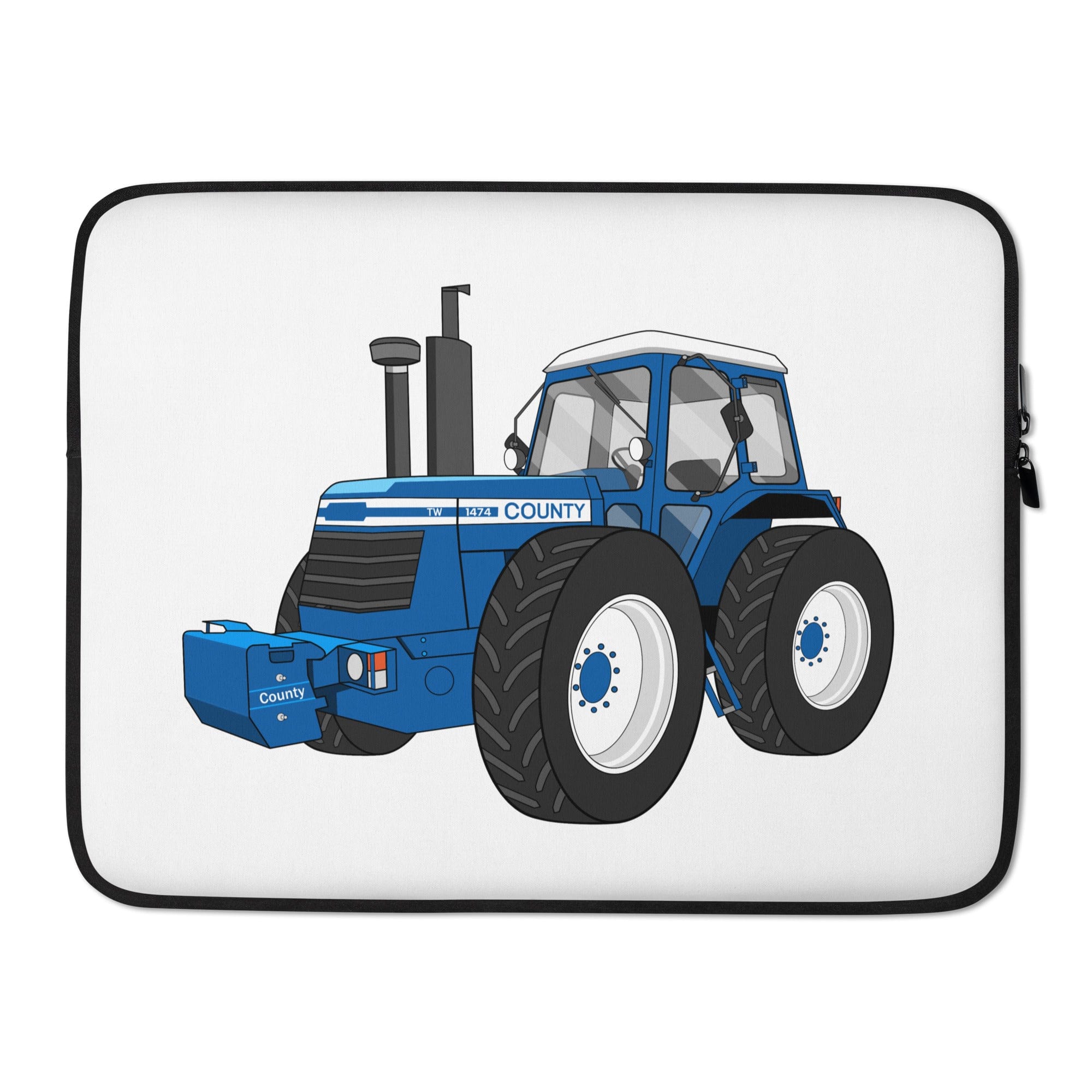 The Tractors Mugs Store Laptop Sleeve 15″ County 1474 (1982) Laptop Sleeve Quality Farmers Merch