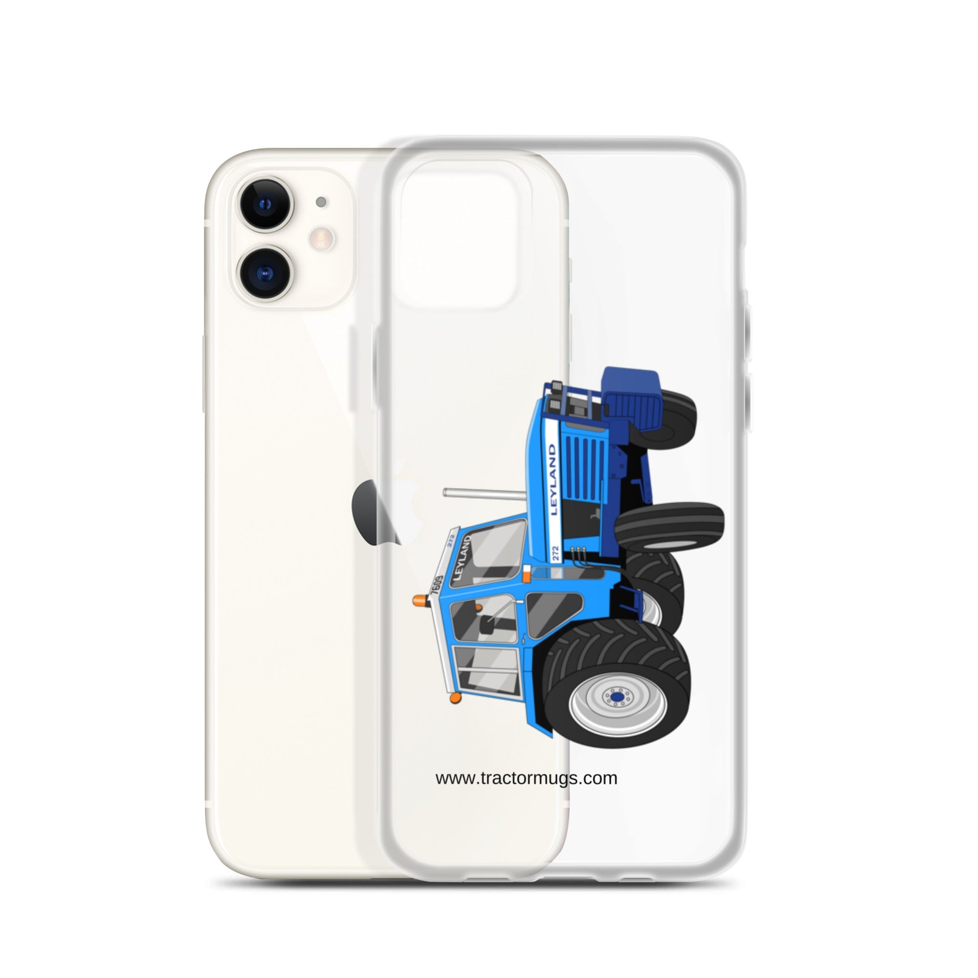 The Tractors Mugs Store Leyland 272 Clear Case for iPhone® Quality Farmers Merch