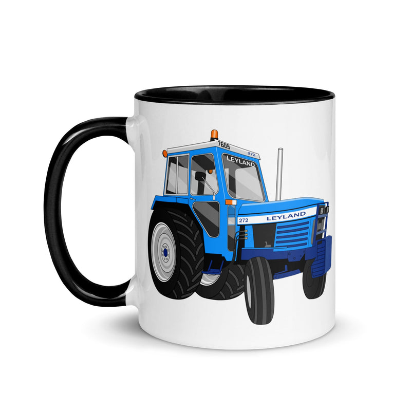 The Tractors Mugs Store Leyland 272 Mug with Color Inside Quality Farmers Merch