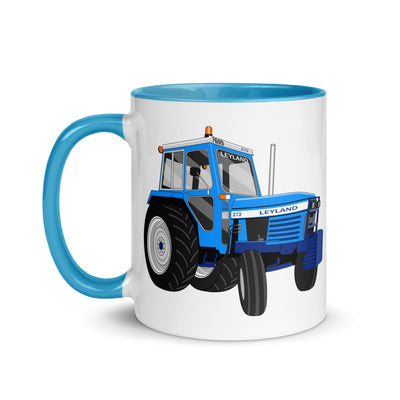 The Tractors Mugs Store Leyland 272 Mug with Color Inside Quality Farmers Merch