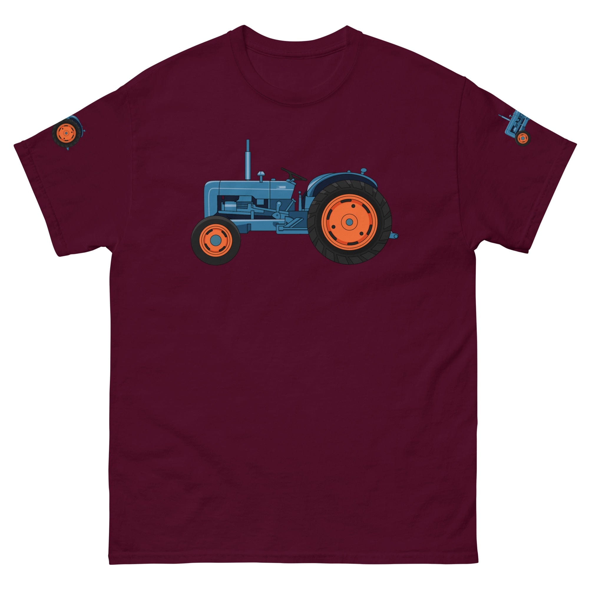 The Tractors Mugs Store Maroon / S Fordson Dexta Unisex Classic Tee Quality Farmers Merch