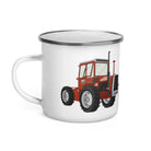 The Tractors Mugs Store Massey Ferguson 1200 Enamel Mug Quality Farmers Merch