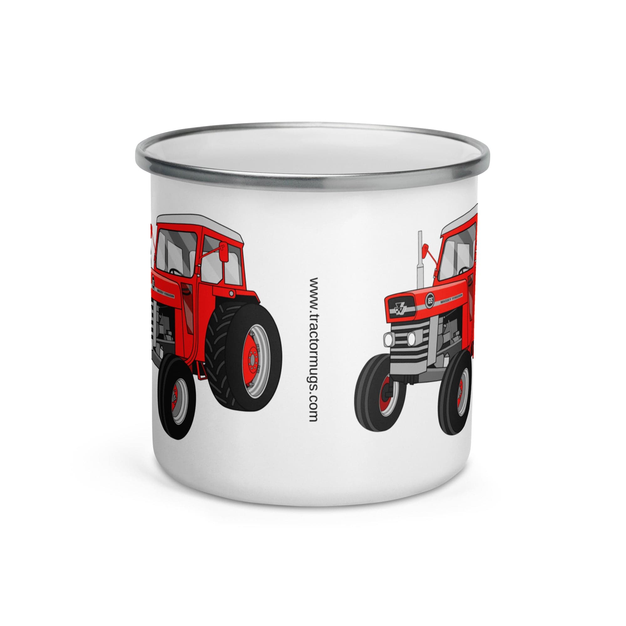 The Tractors Mugs Store Massey Ferguson 165 Enamel Mug Quality Farmers Merch