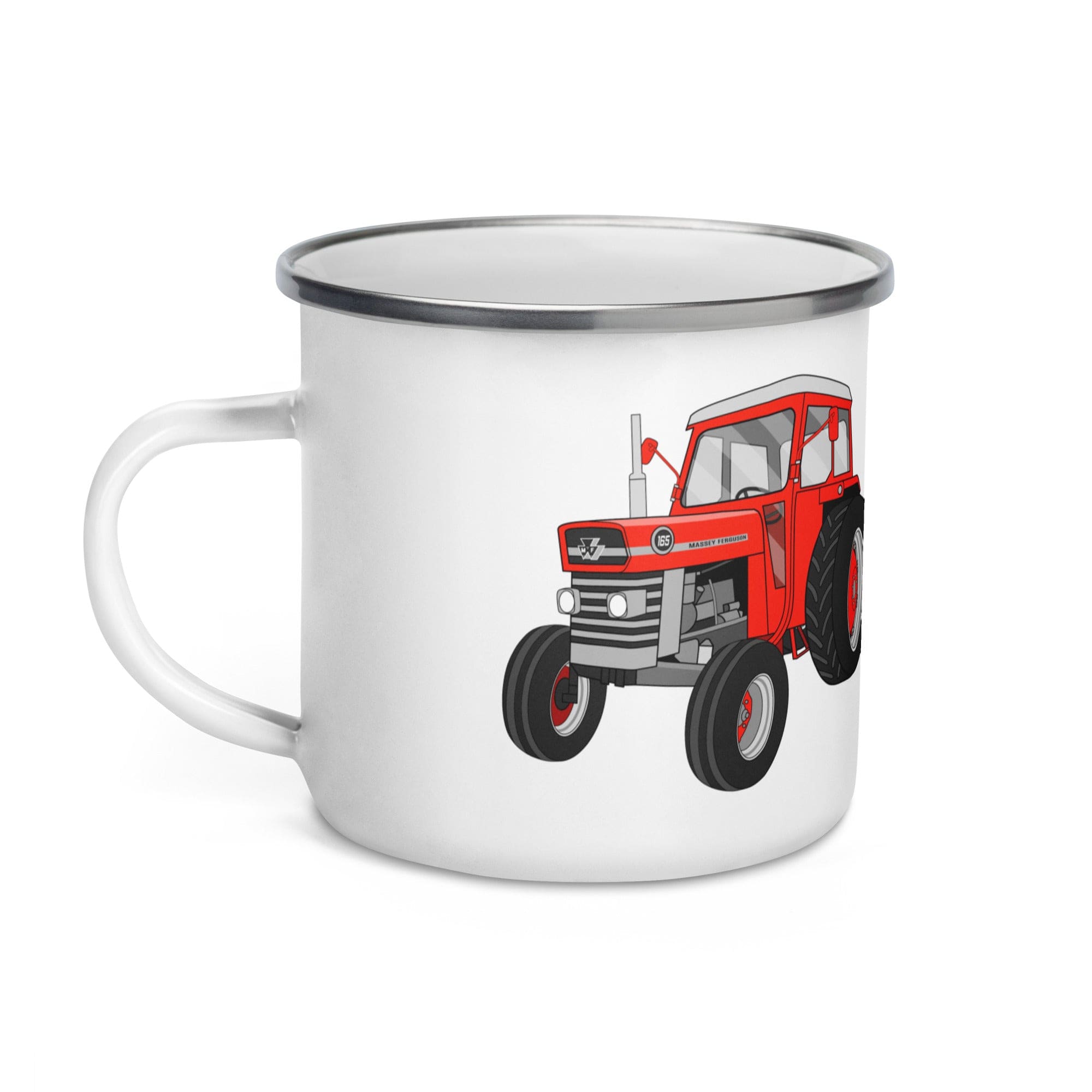 The Tractors Mugs Store Massey Ferguson 165 Enamel Mug Quality Farmers Merch