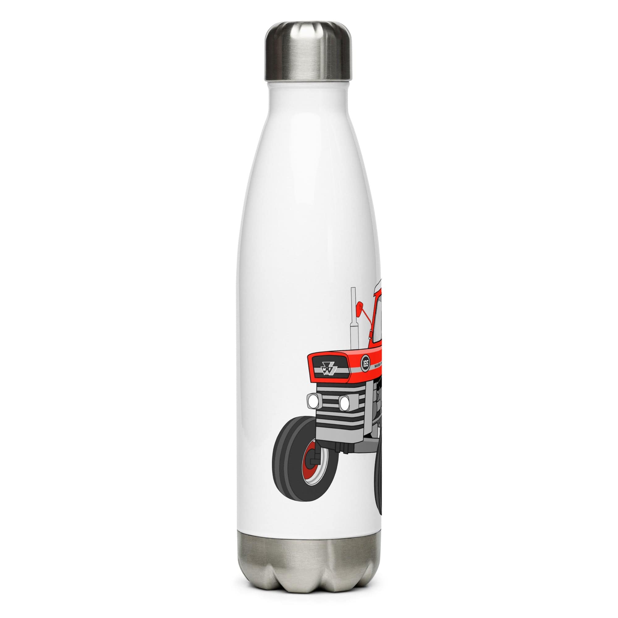 The Tractors Mugs Store Massey Ferguson 165 Stainless steel water bottle Quality Farmers Merch