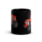 The Tractors Mugs Store Massey Ferguson 168 | Black Glossy Mug Quality Farmers Merch