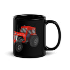 The Tractors Mugs Store Massey Ferguson 168 | Black Glossy Mug Quality Farmers Merch